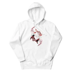 Japanese Hoodie - Sakura Koi 11 Japanese Hoodie - Sakura Koi -Nippon Life Market sweat japonais sakura koi s blanc 588