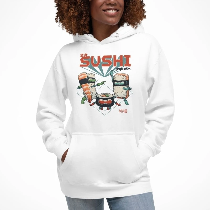 Japanese Hoodie - Sushi Squad 2 Japanese Hoodie - Sushi Squad - Image 2