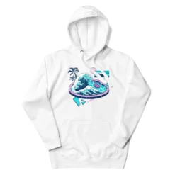 Japanese Hoodie - The Great Pool Off Kanagawa