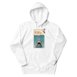 Japanese Hoodie - Ukiyo-e Shark Attack