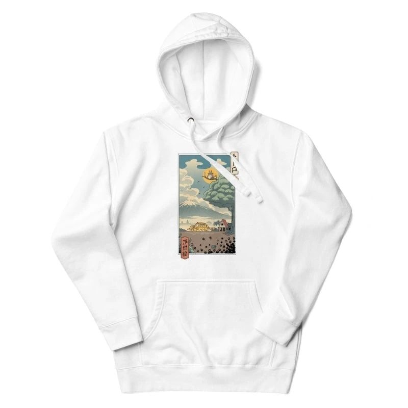 Japanese Hoodie - Ukiyo-e Forest Rangers 1 Japanese Hoodie - Ukiyo-e Forest Rangers