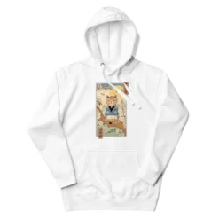 Japanese Hoodie - Ukiyo-e Neko Sakura 8 Japanese Hoodie - Ukiyo-e Neko Sakura -Nippon Life Market sweat japonais ukiyo e neko sakura s blanc 920