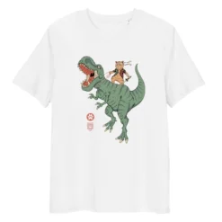 Japanese Tee Shirt - Neko T-Rex