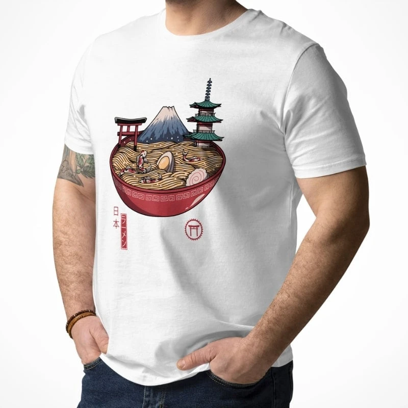Japanese Tee Shirt - Ramen Life 2 Japanese Tee Shirt - Ramen Life - Image 2
