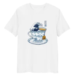 Japanese Tee Shirt - The Great Tea Off Kanagawa