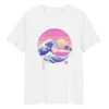 Japanese Tee Shirt - The Great Vapor Wave