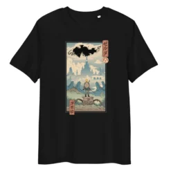 Japanese Tee Shirt - Ukiyo-e Legend -Nippon Life Market t shirt japonais ukiyo e la legende s noir 959