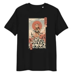 Japanese Tee Shirt - Ukiyo-e Neko Killer 8 Japanese Tee Shirt - Ukiyo-e Neko Killer -Nippon Life Market t shirt japonais ukiyo e neko assassin s noir 713