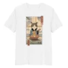 Japanese Tee Shirt - Ukiyo-e Neko Ramen