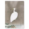 Japanese Artwork White Egret