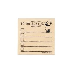 Japanese Panda Stamp - To-Do List