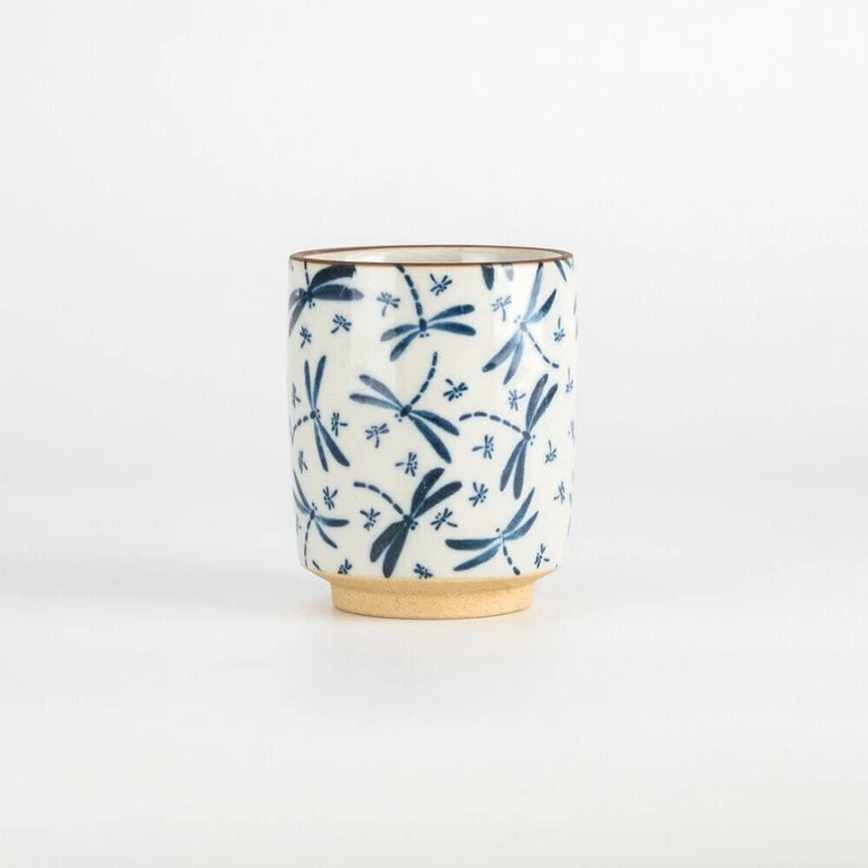 Japanese Tea Cup - Dragonfly 2 Japanese Tea Cup - Dragonfly - Image 2