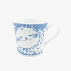 Japanese Mug - Cat & Dots