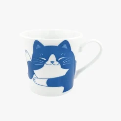 Japanese Mug - Blue Cat