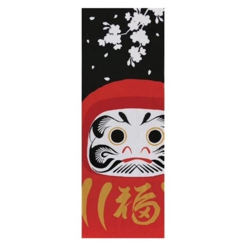 Tenugui Towel - Daruma 1 Tenugui Towel - Daruma