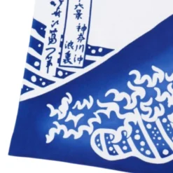 Tenugui - Great Wave -Nippon Life Market tenugui grande vague 270