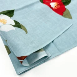 Tenugui Towel - Camellia 7 Tenugui Towel - Camellia -Nippon Life Market tenugui japonais camelia 502