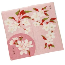 Sakura Tenugui -Nippon Life Market tenugui japonais cherry blossom 396