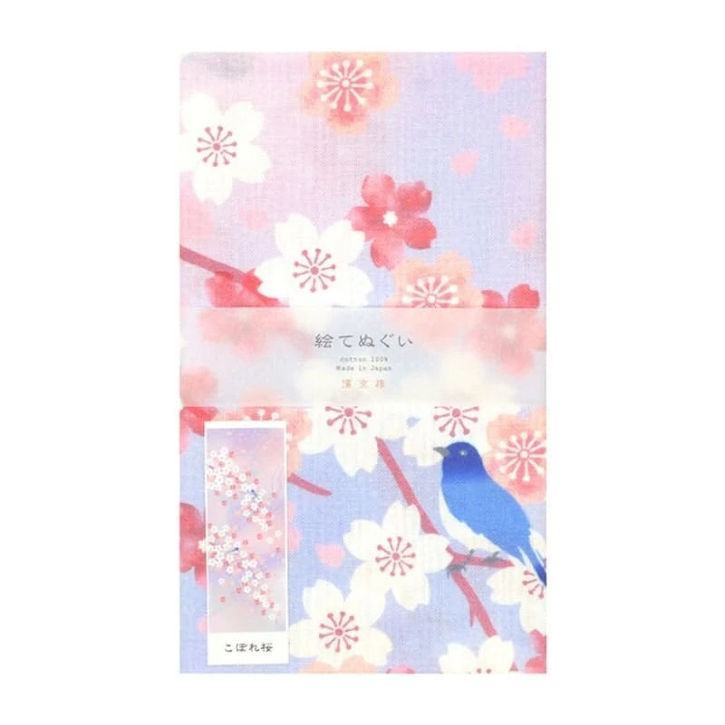Japanese Tenugui – Sakura Ame 3 Japanese Tenugui – Sakura Ame - Image 3