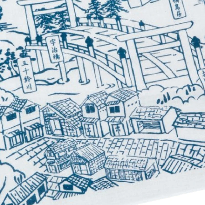 Tenugui - Japanese Landscape 2 Tenugui - Japanese Landscape - Image 2