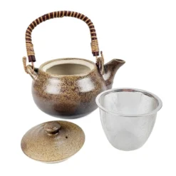 Japanese Teapot With Infuser -Nippon Life Market theiere japonaise avec infuseur 552