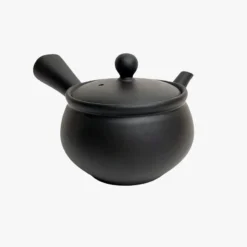 Japanese Ceramic Teapot - Kyusu Black -Nippon Life Market theiere japonaise kyusu noire 733