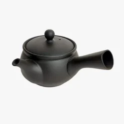 Japanese Ceramic Teapot - Kyusu Black