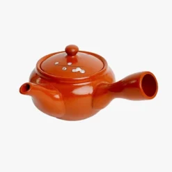 Japanese Ceramic Teapot - Red Kyusu
