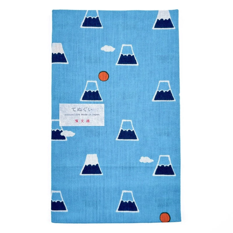 Tenugui Fabric - Fuji 2 Tenugui Fabric - Fuji - Image 2