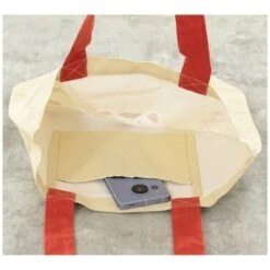 Japanese Tote Bag – Beige Fuku Maneki Neko -Nippon Life Market tote bag beige fuku maneki neko 170