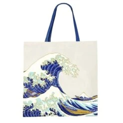 The Great Wave Off Kanagawa Tote Bag