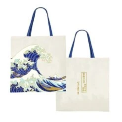 The Great Wave Off Kanagawa Tote Bag -Nippon Life Market tote bag grande vague de kanagawa 860
