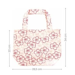 Japanese Tote Bag – Sakura Pink -Nippon Life Market tote bag japonais sakura pink 774