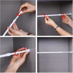 Noren Curtain Rod -Nippon Life Market tringle pour noren 236