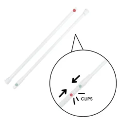 Noren Curtain Rod -Nippon Life Market tringle pour noren 405