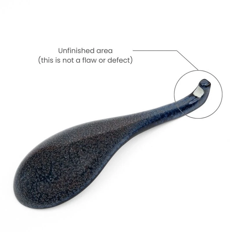 Japanese Ramen Spoon - Blue 5 Japanese Ramen Spoon - Blue - Image 5