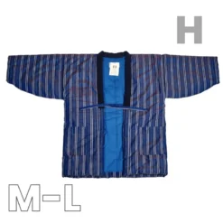 Japanese Hanten Jacket - Men -Nippon Life Market veste hanten japonaise homme m l h 467
