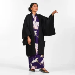 Japanese Haori Jacket -Nippon Life Market veste haori japonaise unisexe taille unique 555