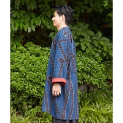 Blue Japanese Jacket For Men 6 Blue Japanese Jacket For Men -Nippon Life Market veste japonaise homme bleu 710