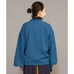 Blue Jacket Japanese - Women -Nippon Life Market veste kimono femme bleu 747