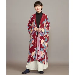Nippon Life Market 14 Women's Floral Kimono Jacket