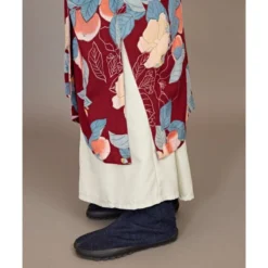 Women's Floral Kimono Jacket -Nippon Life Market veste kimono femme fleurie 454