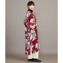 Women's Floral Kimono Jacket -Nippon Life Market veste kimono femme fleurie 739