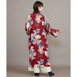 Nippon Life Market -Nippon Life Market veste kimono femme fleurie 859