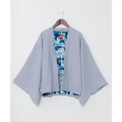 Grey Kimono Cardigan Women -Nippon Life Market veste kimono femme grise 802