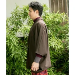 Brown Kimono Jacket Men 19 Brown Kimono Jacket Men -Nippon Life Market veste kimono homme marron 871