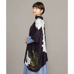 Kimono Style Jacket For Women -Nippon Life Market veste style kimono femme 305