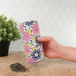 Washi Paper Tea Box - Purple -Nippon Life Market washi paper tea box purple 773