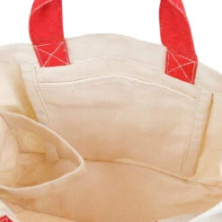 White Maneki Neko Lunch Bag -Nippon Life Market white maneki neko lunch bag 520