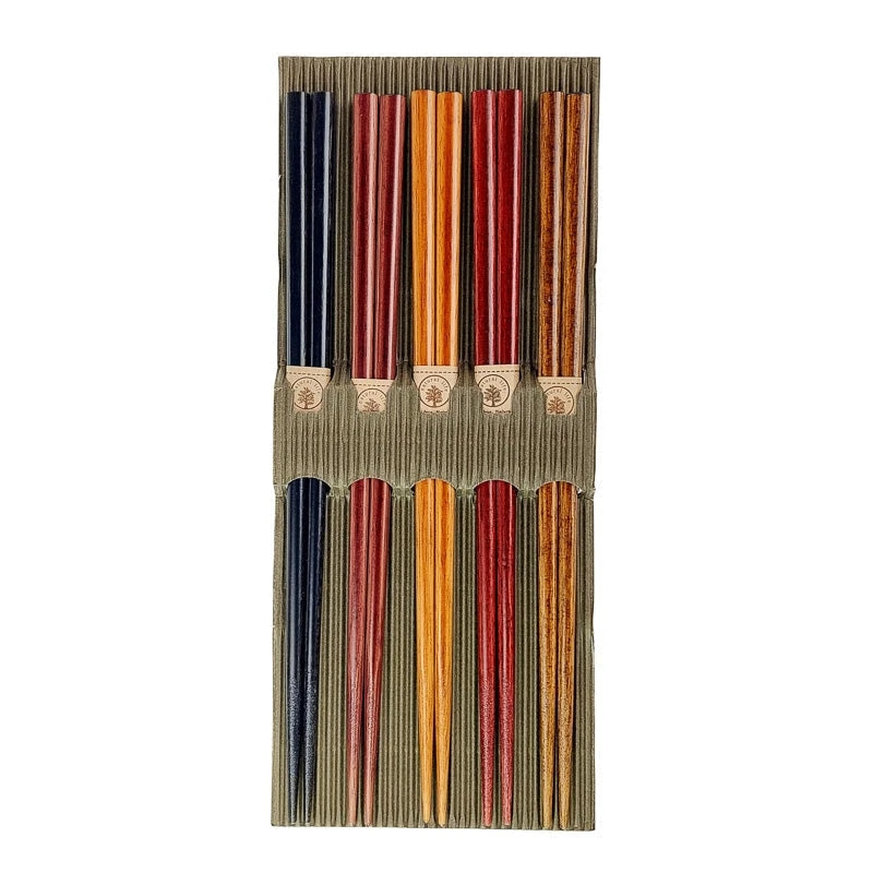 Wooden Japanese Chopsticks Set 3 Wooden Japanese Chopsticks Set - Image 3